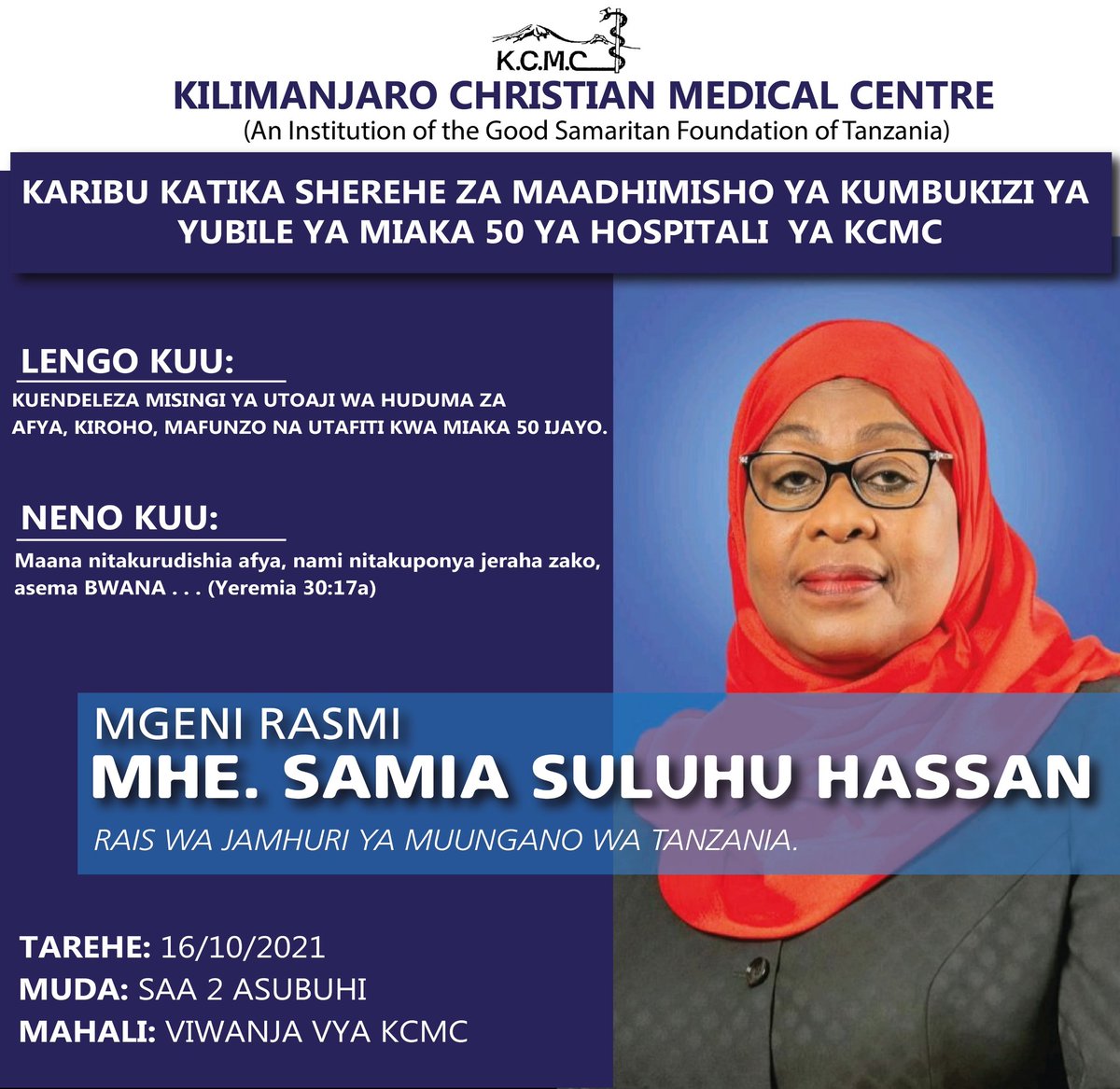 Kilimanjaro Christian Medical Centre (@kcmc1971) on Twitter photo 