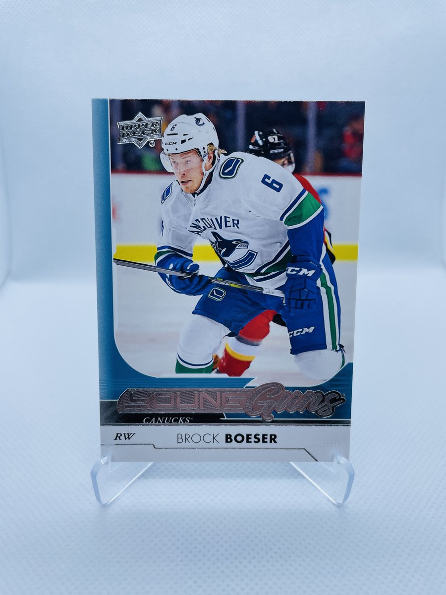 skwirl_io's tweet photo. Ready for the start of the #NHL season? Pick up this Brock Boeser Young Guns card for $40 CAD and FREE shipping:
https://t.co/9GfTeidG0V
@HobbyConnector @Hobby_Connect @TheHobby247 @sports_sell
#Canucks #GoCanucksGo #Boeser #YoungGuns #UppderDeck #HockeyCardsForSale #thehobby https://t.co/7WdKqjmi68