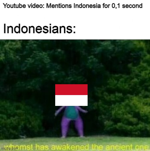 CannibalTreeYT's tweet photo. Apparently, there's a meme for that. #Indonesia https://t.co/cnwMSjWI6C