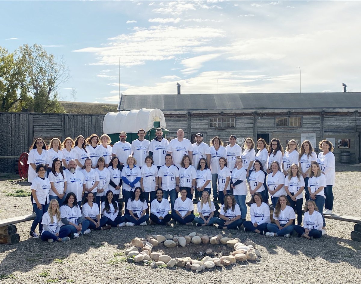 A great day for our annual school staff photo at Fort Whoop-up. Thanks to Mark from LifeTouch for supporting our creative staff photo ideas. Great photo Coalbanks family! .⁦<a href="/LethSchDivision/">LethbridgeSchoolDivision</a>⁩ ⁦<a href="/CoalbanksSch/">Coalbanks Elementary</a>⁩ ⁦<a href="/FortWhoopUp/">Fort Whoop Up N.H.S.</a>⁩