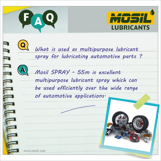 mosillubricants's tweet photo. 🛢️ Be it Cleaning or Lubricating the automative parts, 𝗠𝗢𝗦𝗜𝗟 𝗦𝗣𝗥𝗔𝗬-𝟱𝟱𝗺 can do it all!

✅ Connect with our technical expert at enquiry@mosil.com for the best recommendation
✅ Learn more about SPRAY-55m👉 https://t.co/o8zfVxUSSE https://t.co/fIT7dqKTJO