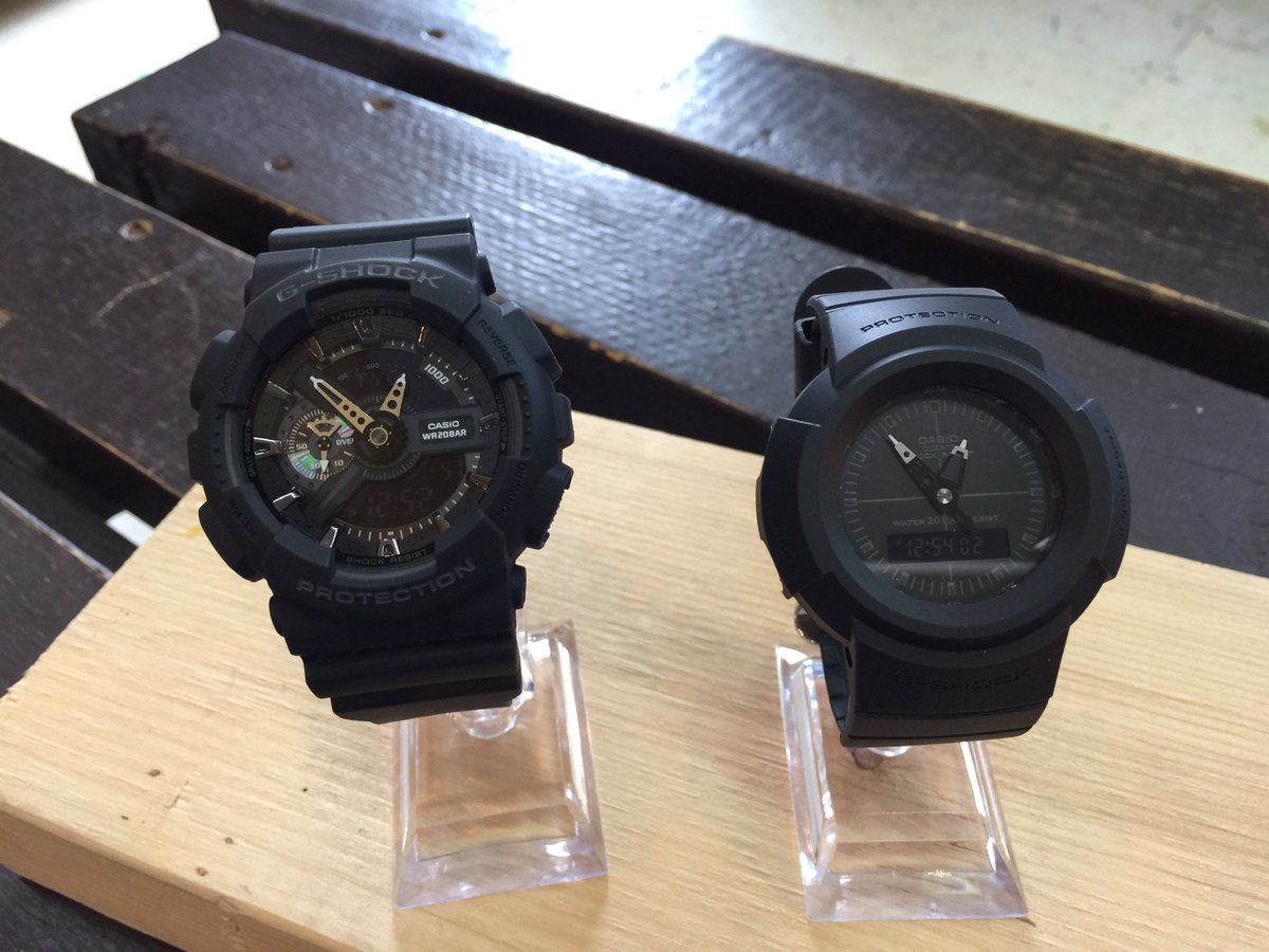 mandaimatsuefrg's tweet photo. G-SHOCK入荷しました⌚︎
気になる方是非ご来店ください🙇♀️
#松江 #万代 #古着 #時計 #GSHOCK
#黒 #アナログ #デジタル #秋
#AW500 #GA110 https://t.co/oEomruGHRG
