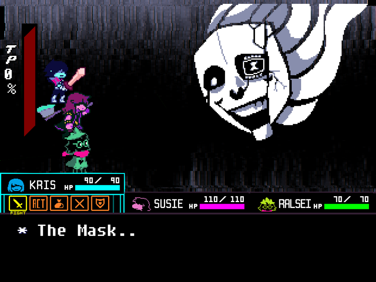 BlueElectric05's tweet photo. Deltarune chapter 2 rejected boss fight (REAL!!) https://t.co/4XUoB2KwSE