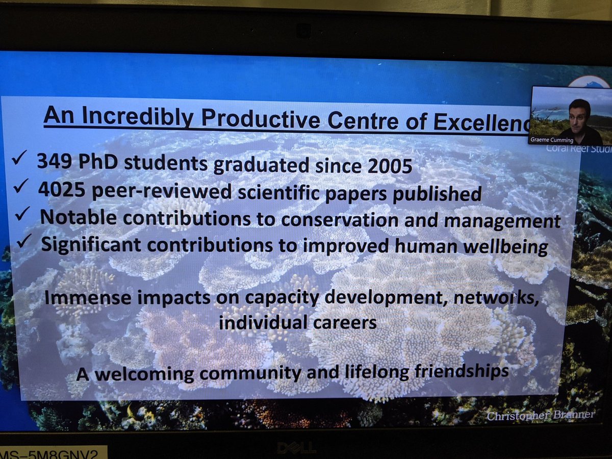 CS_InWaves's tweet photo. What an amazing legacy the @CoralCoE has achieved! #coralCoE #reefscience #impact https://t.co/QglQLNqW6B