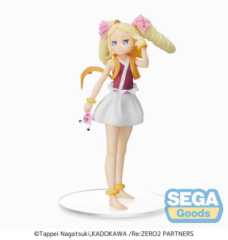 ElMundoShiro's tweet photo. La empresa #SEGAPrize anunció el lanzamiento de una #Figura de la línea #SPMFigure basada en el personaje #Beatrice de la franquicia #ReZero, la cual será añadida como premio en distintas maquinas recreativas a partir de Marzo 2022. #リゼロ #rezero. https://t.co/Xq63VeGxAn