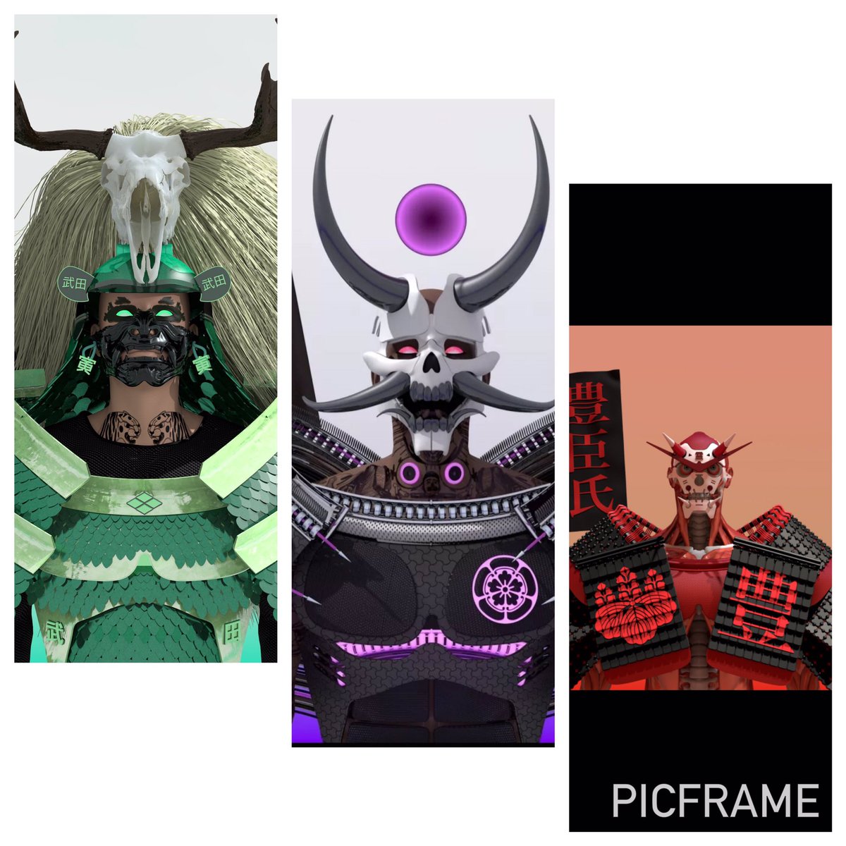 jewla8's tweet photo. @carlosgil83 @Samurai2088 minting in November, whitelist open. Fantastic 3D art!! @OversizeGhost is the artist. Great discord as well. https://t.co/kcMYO0syyp