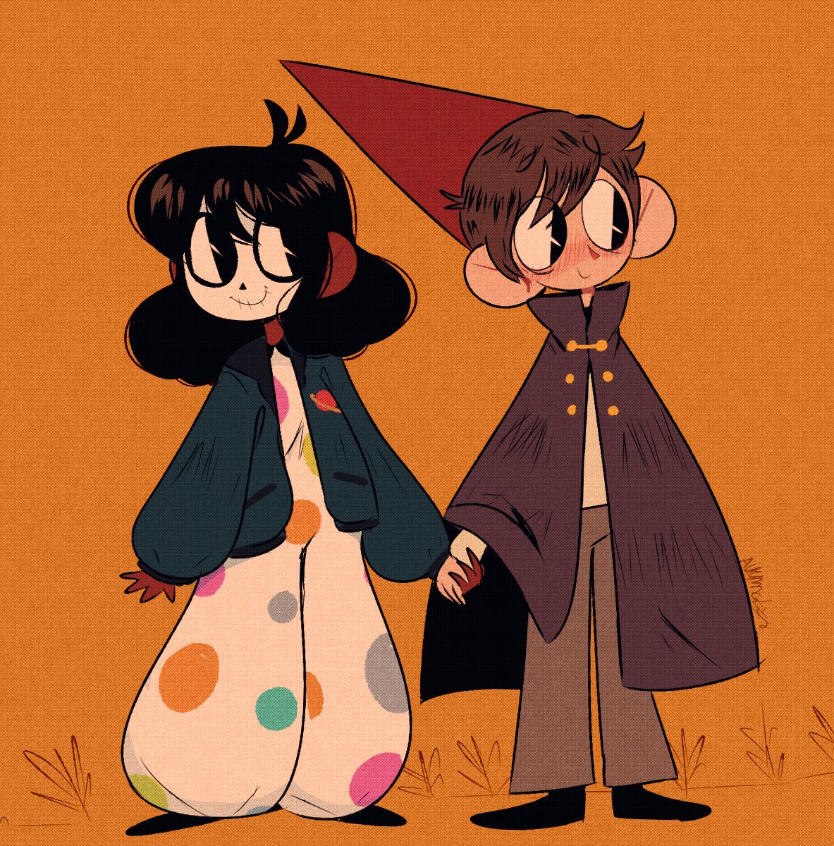 revaurii's tweet image. sara &amp;amp; wirt from over the garden wall
