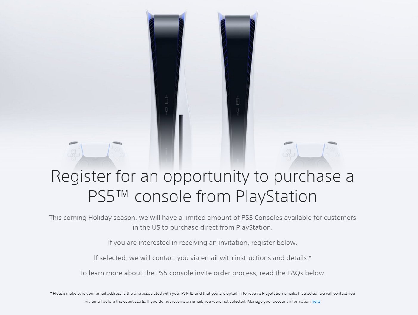 Trying to Buy a PS5 From ? Check Your Email Inbox