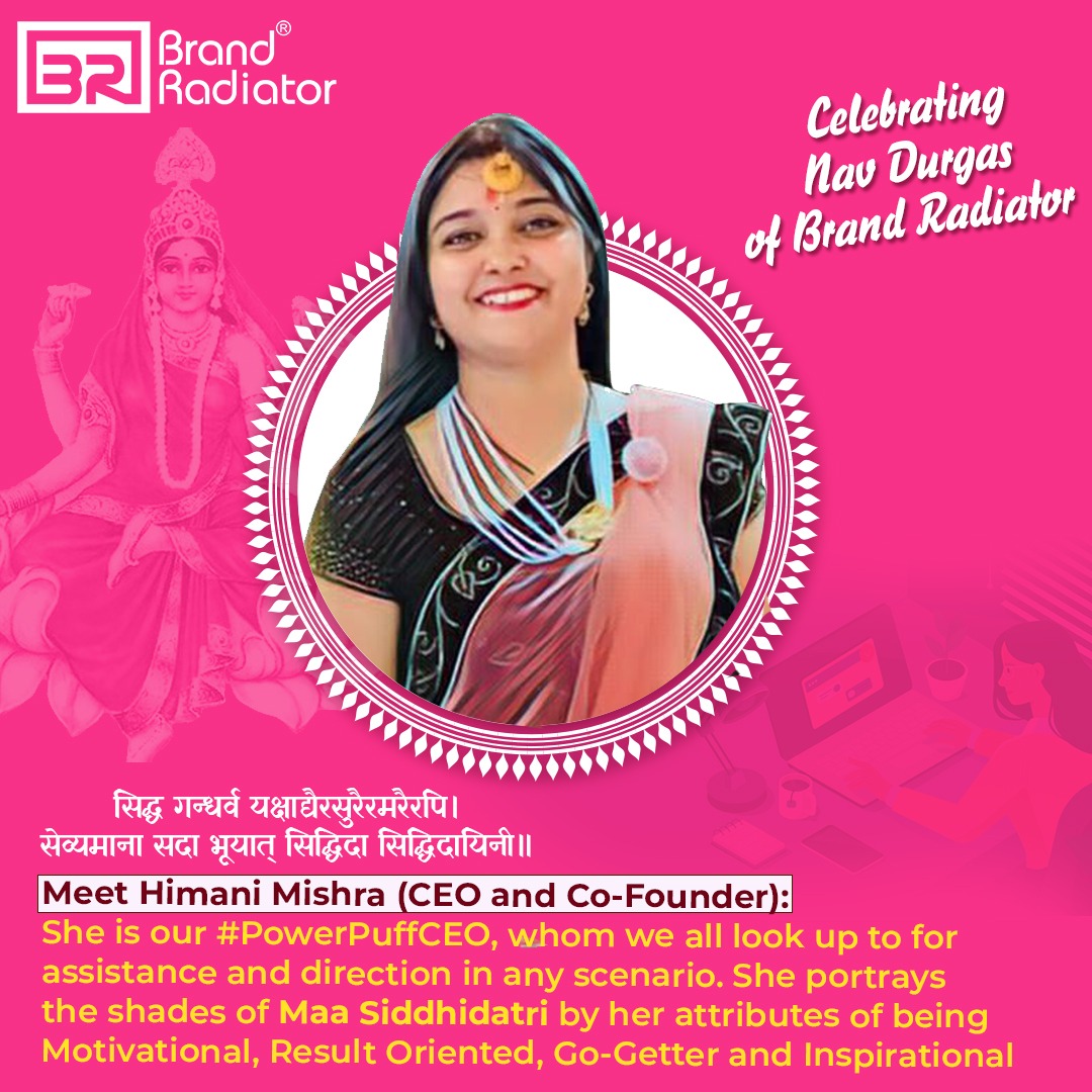 Brand Radiator on Twitter: "Continuing our belief at @BrandRadiator that every woman possesses an image of Maa Durga, we commemorate the goddess Durga's nine avatars in our own creative style. We see