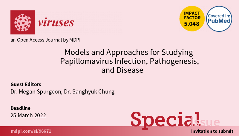 VirusesMDPI's tweet photo. Special Issue "Models and Approaches for Studying #Papillomavirus Infection, Pathogenesis, and Disease" 
 is welcoming studies related to #HPV virology, virus-host interactions, and pathogenesis: 

https://t.co/swqlnUr1OD

#humanpapillomaviruses
#models of #HPVinfection
#HPVs https://t.co/itPxlGyCZl