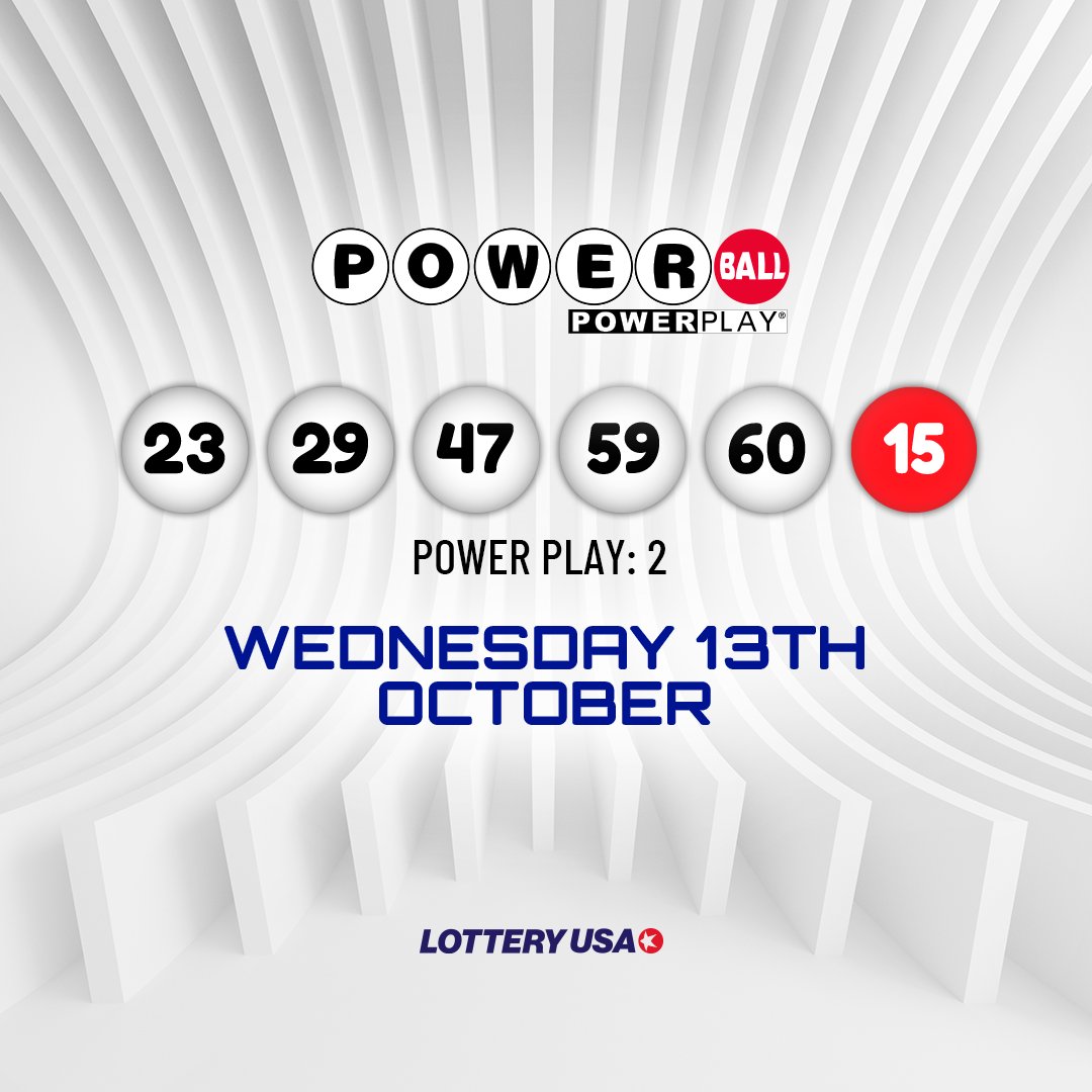 Here you have tonight's Powerball numbers. Were you one of the lucky winners?

Visit Lottery USA for more details: https://t.co/iOZH8CIXEO

#Powerball #lottery #lotterynumbers https://t.co/FG8SuLfSlY