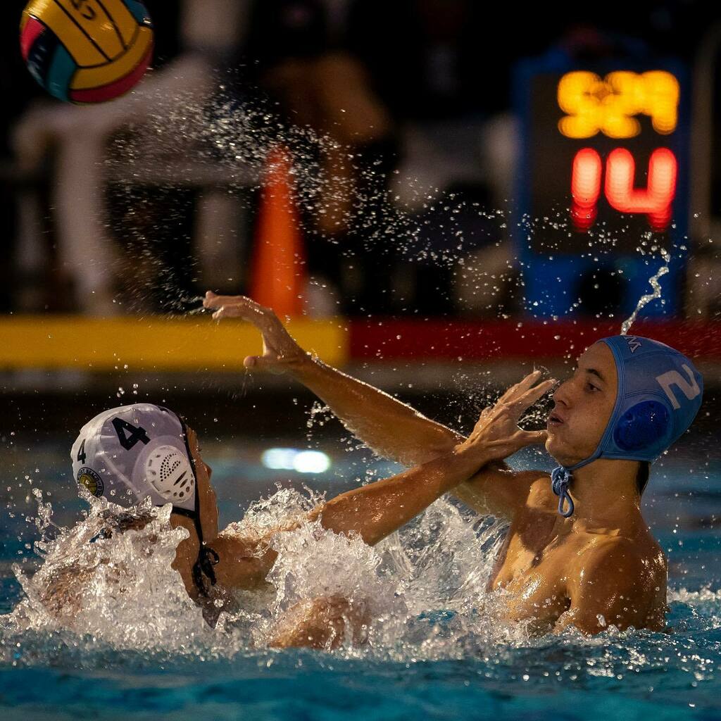 CDMHS boys water polo Battle of the Bay.  The Sea Kings suffered a tough loss to the Newport Harbor Sailors at home tonight. (5-16) instagr.am/p/CU_q15il39z/