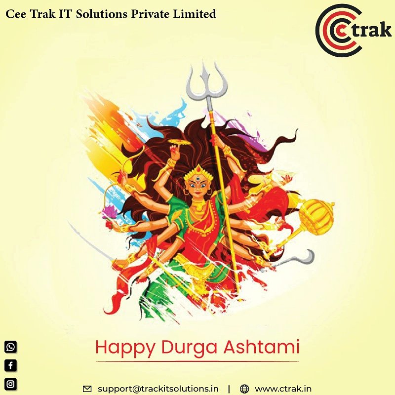 ctrakit_'s tweet photo. Let your home be filled with the joyous spirit of this divine occasion. Happy Durga Ashtami

#Ctrak #durgaashtami https://t.co/deAxyEdvJd