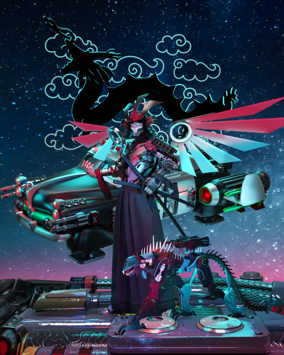 ketan_chandekar's tweet photo. Listed my "NEW DROP" on @opensea

"Cyber-Samurai " now live.
1/1 edition
0.35 ETH 
https://t.co/geDj4WewrN

Any share helps!
Thank you❤️
@nft_asia @nft https://t.co/9rXakhqBoO