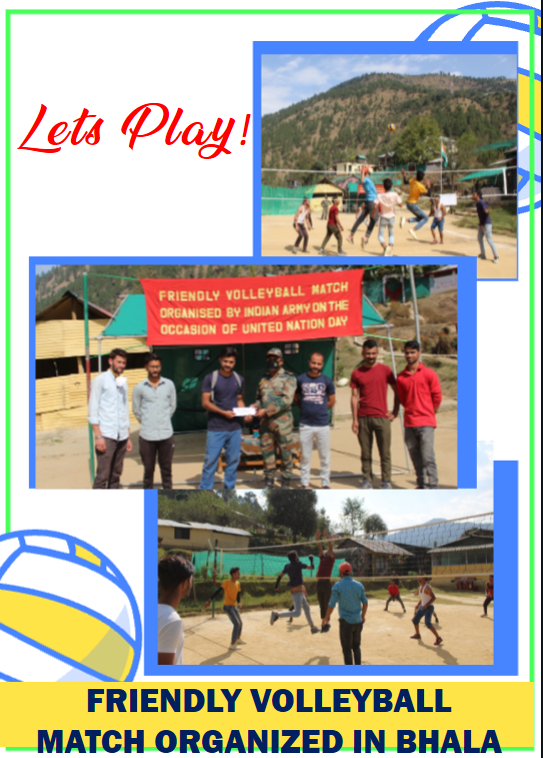 ChenabValley2's tweet photo. Friendly Volleyball with locals of Bhala village in #Bhaderwah organized by #ARMY .
#WorldSightDay #WorldSightDay #EpiphanyMV100M #Morgan #HumanRightsViolated #GodMorningThursday #blackpinkdiamond #COMINGSOON #BTS40M #Arkansas3 #Lizzo
@proudhampur @simply_mixed_up @Sanani22 https://t.co/5LG2wV0CZ8