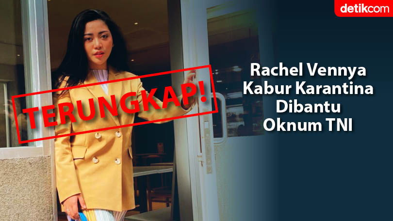 detikcom's tweet photo. #THREAD Kabar kaburnya selebgram #RachelVennya dari RSDC Wisma Atlet Pademangan saat dikarantina usai melakukan perjalanan ke Amerika Serikat menjadi sorotan. Simak beritanya dalam utas berikut 👇 https://t.co/WePB97wA5B
