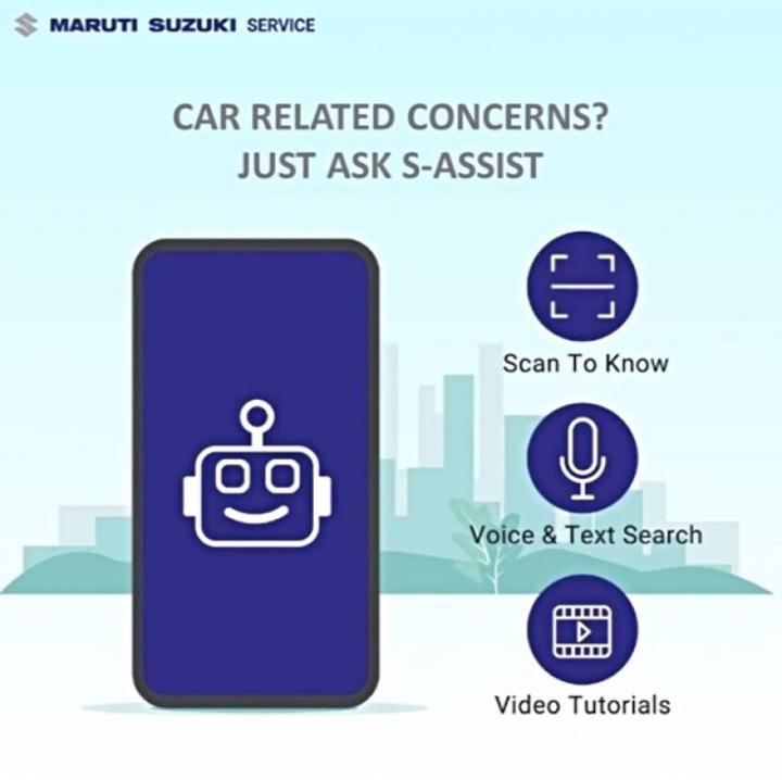 AgniSidd's tweet photo. @Maruti_Corp has launched an AI based 24x7 virtual car assistant app - “S-Assist” for @NexaExperience customers. The scan and voice-enabled virtual car assistant provides an immersive online post-purchase experience to customers.

https://t.co/u1lhgLxl3f https://t.co/Gdlx0yPXrG