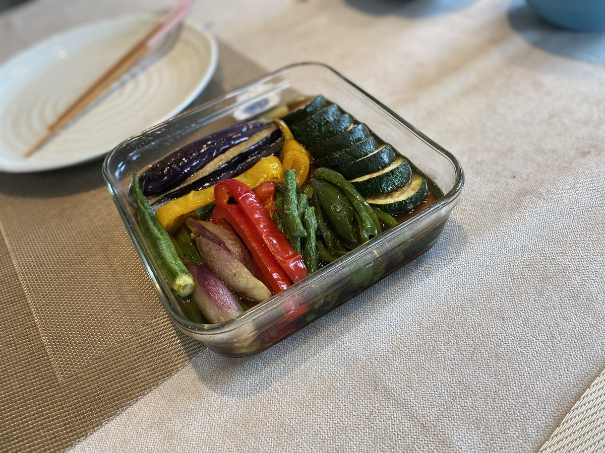 KChaneru's tweet photo. 🫑🌶️Ohitashi (Japanese side dish)🌶️🫑

#food #foodie #photo #PhotoOfTheDay #Japan #Japanese #japanesefood #travel #travelphotography #HealthyEating #weightloss #diet #Thursday #like #LIKEs #fun https://t.co/WibDUQuvHg