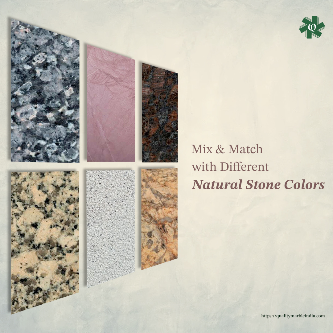 qmexportsindia's tweet photo. Mixing and matching a variety of different colors is the best way to suit your personal color #palette. We offer beautiful color options in #naturalstones - https://t.co/G4n8vExjeH. 

#qmindia #modernhousedesign #interiordesign #homedecor #granite #marble #sandstone

@haseenaZaki https://t.co/xOxRdIVJin