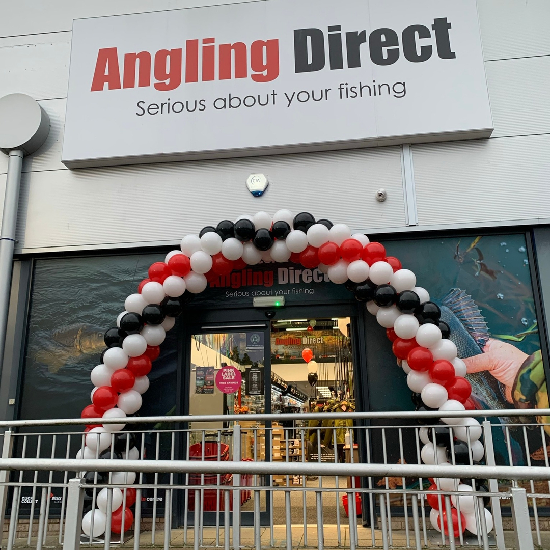 Well done to the team at Angling Direct Bristol. Another store opening during these difficult times.  The store is absolutely rammed with stock and looks amazing.
.
.
.
.
.
.
.
.
#storeopening #aeropole #airfilledarch #bristolballoons #balloonsbristol #grandstoreopening #thebesto