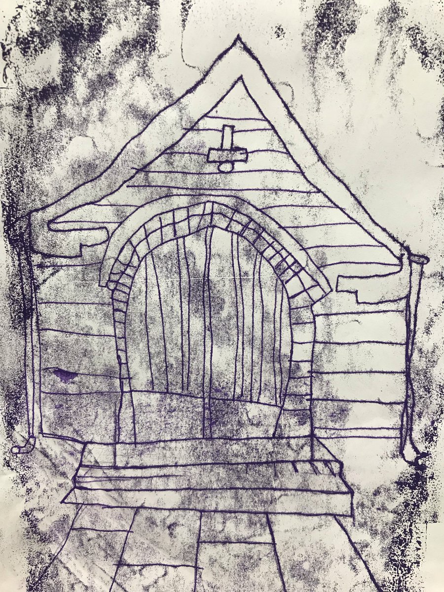 Amaia_Movie's tweet photo. Line and tone working in harmony in these year 8 prints. #Year8Art #UrbanProject #TextureAndDetail #PrintingSkills https://t.co/R4VFbyXrq9