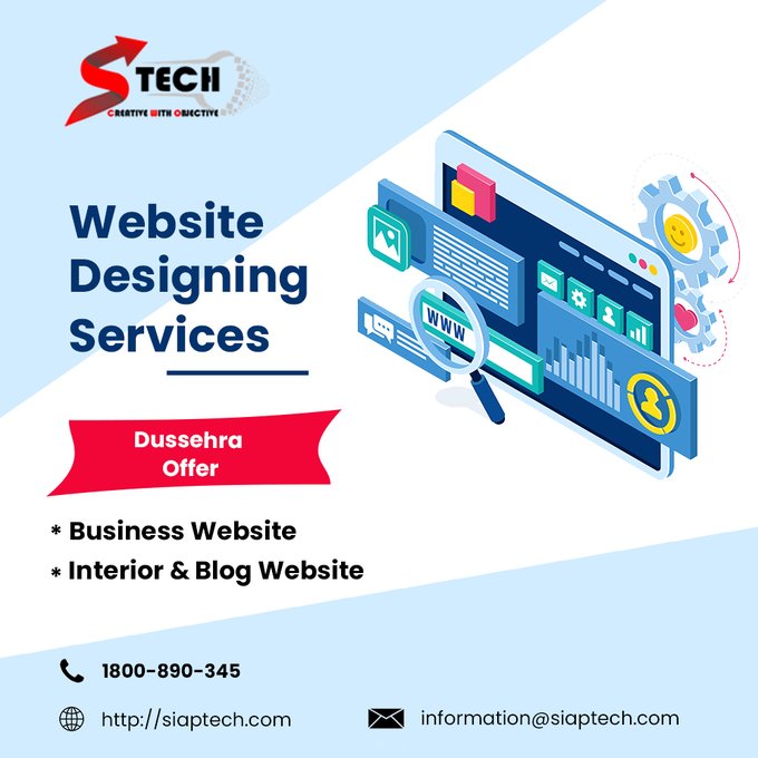 vaishali001001's tweet photo. We are providing assistance of #business #Website as well as #interiors and #Blog development services. Siaptech is based in Kurukshetra, Haryana, where our team of specialists designing high quality websites and functioning with #customers to get the best results. https://t.co/HBkb3Ny6MX