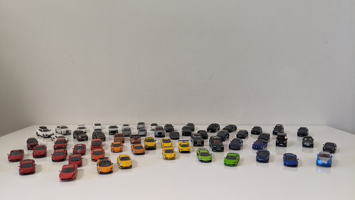 RossoBianco28's tweet photo. 持っている1/64ミニカー全部出してみました！！気になる車はありますか？

もっともっともっとミニカー業界の人と繋がりたいです！
いいね　RT フォローしていただけると嬉しいです‼ https://t.co/KUtPpxuf9g