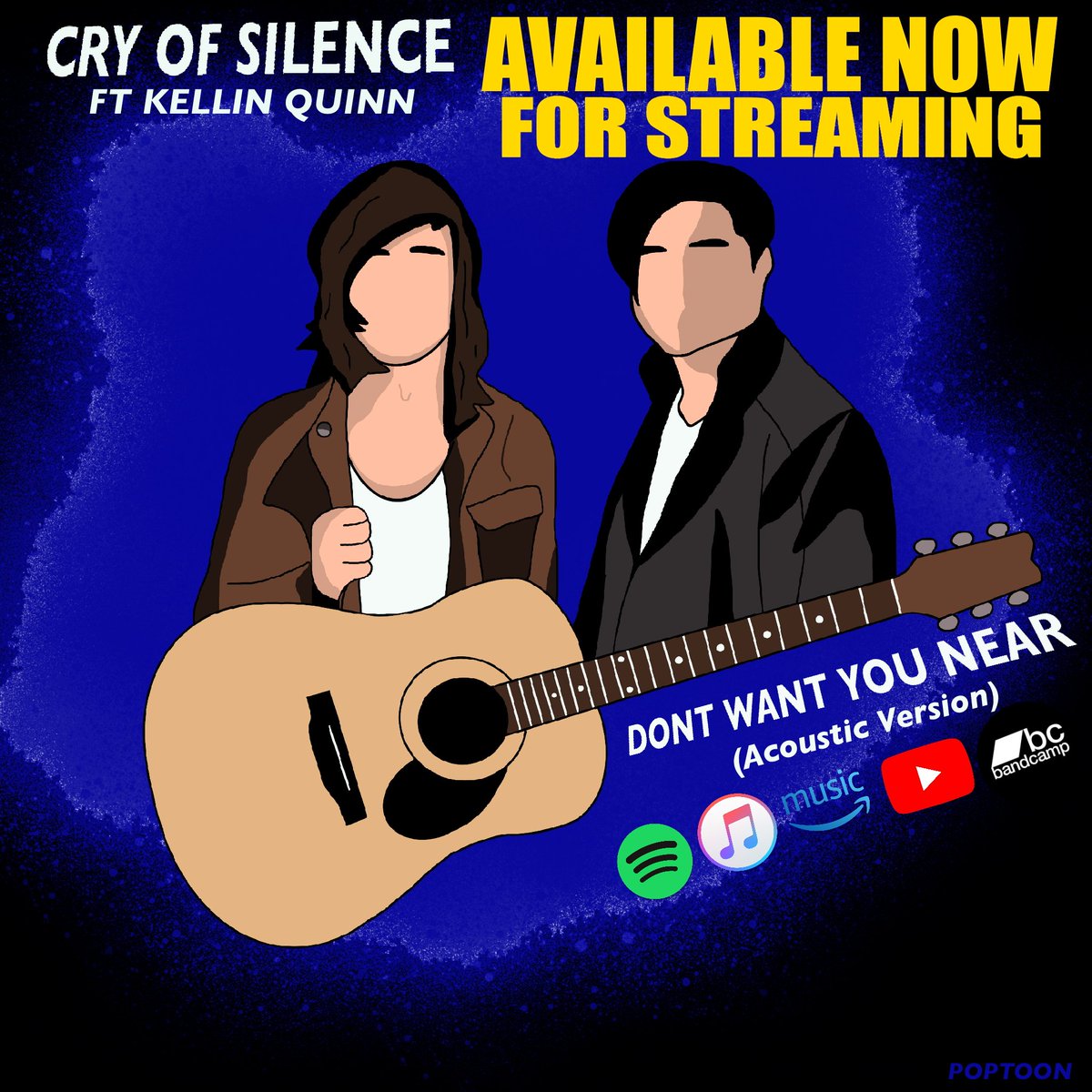AVAILABLE NOW on streaming platforms including Spotify, Amazon Music, Apple Music, Bandcamp, and YouTube! Add it to your playlist! <a href="/Kellinquinn/">K𝐞𝐥𝐥𝐢𝐧 Q𝐮𝐢𝐧𝐧</a>
<a href="/eddielammusic/">Eddie Lam Music</a> <a href="/SWStheband/">Sleeping With Sirens</a> 
#eddielammusic #kellinquinn #cryofsilence #sleepingwithsirens #Spotify #AppleMusic #YouTube #AmazonMusic