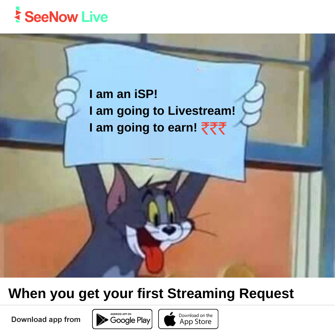iseenowlive's tweet photo. Your perfect streaming partner #iSeeNowLive

#iSeeNowLive #Livestreaming #Streamondemand  #Requestorschoice #Streamerschoice #Streamandearn  #Streamanywhere #Playstore #Appstore

Playstore: https://t.co/EaW7VJD16N
AppStore:https://t.co/d4mbQQCag2
Visit: https://t.co/nR4dmhUNQU https://t.co/hUDNJn9cMA