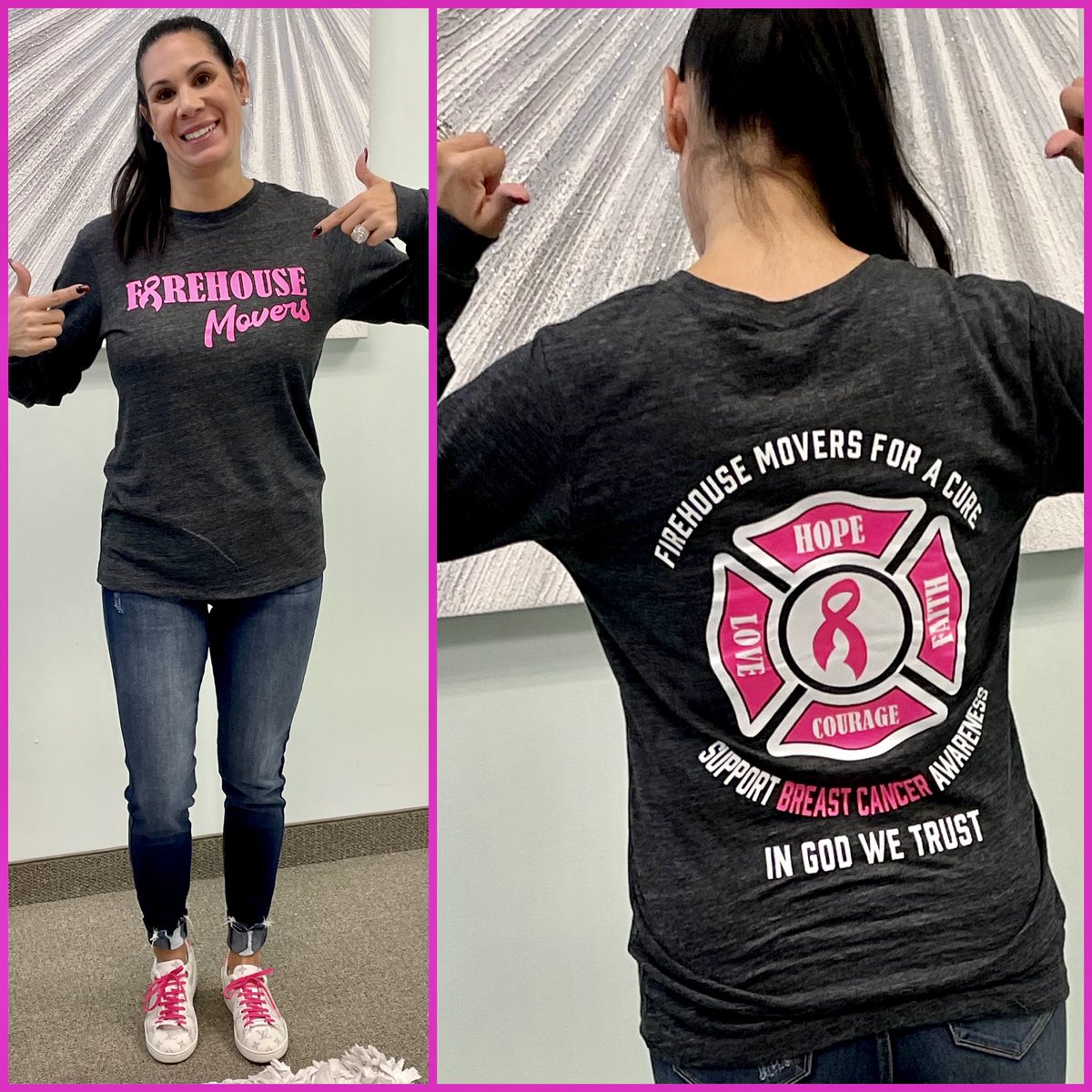 _firehousemover's tweet photo. October has been a month that many organizations participate in Breast Cancer awareness! This sick disease doesn’t rest but this October we join them! Our GOD is BIGGER than any disease, diagnosis, or Illness! GOD IS GOOD! #BreastCancerAwareness #BreastCancerAwarenessMonth https://t.co/z8FHgHrET3