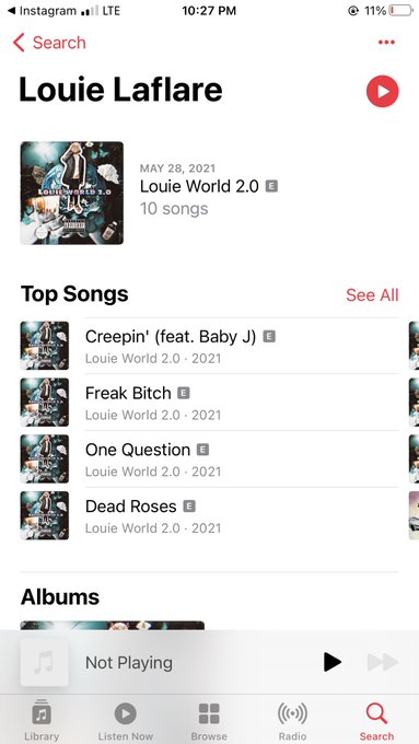 Pls go stream louie world 2.0 on all platforms https://t.co/3vw4BhDT0n<a href="/tag/weknowthetruth"class="tags"><span>#weknowthetruth</span></a><a href="/tag/riptheruler"class="tags"><span>#riptheruler</span></a>