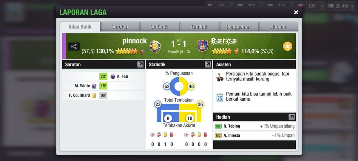 FC_Barca158's tweet photo. Final Piala Super musim kemarin, kalah adu pinalty. https://t.co/5M76uwoh1U