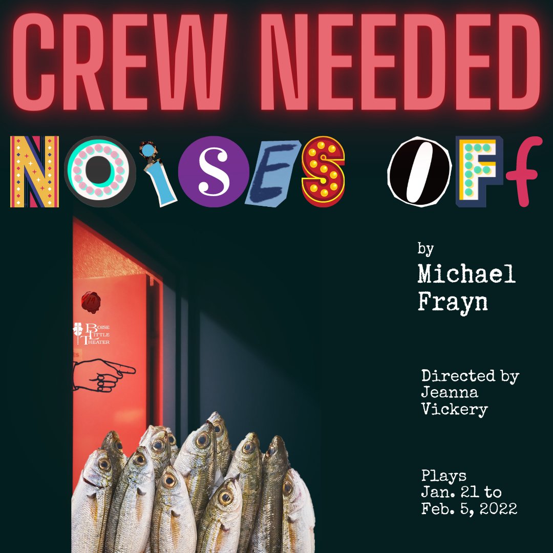 BoiseLTheater's tweet photo. Would you like a tech position at BLT? "Noises Off" needs vaccinated crew. Let us know what you're interested in: https://t.co/OUoQqUG4Cb. We really couldn't do it without technicians!
#TechTheater #RunCrew #StageManager #Props #Costumes #Lights #Sound #Set #techcrew #backstage https://t.co/ZW6WNbS4tQ