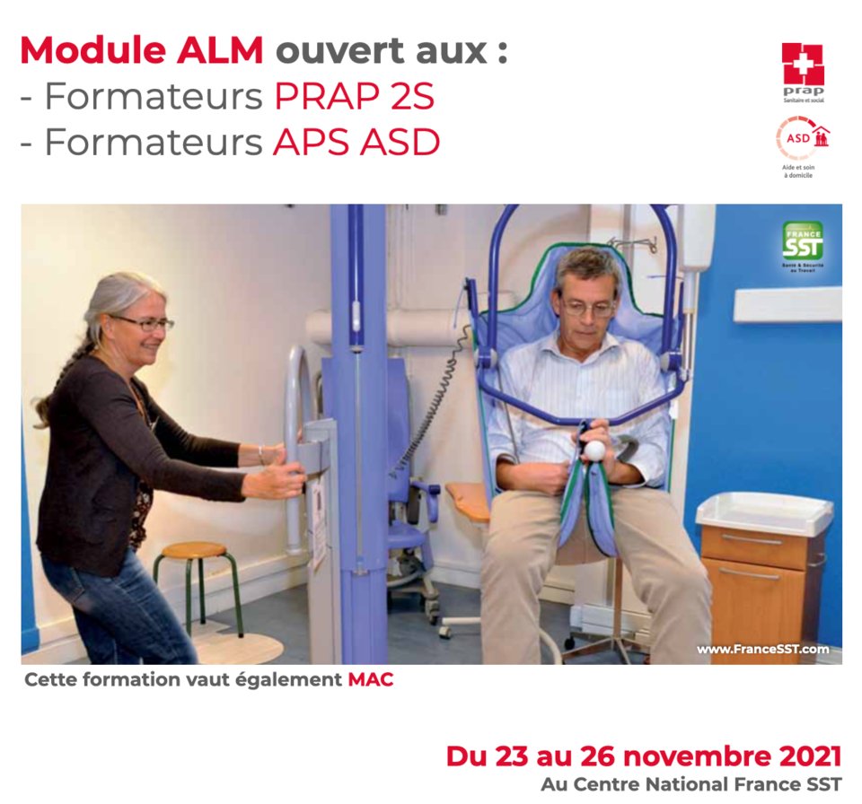 France_SST's tweet photo. Avis aux #Formateurs #ApsAsd & #PRAP2s 🚹 Il nous reste 2️⃣ places sur la prochaine session #ALM 👇. Plus d'infos ici 👉 https://t.co/lVWcOBvG53
✅ Et pour ceux qui ont la double #certification, ces 4️⃣ jours vous permettront de recycler les 2️⃣ dispositifs 😉
#FranceSST https://t.co/e432GviX2b