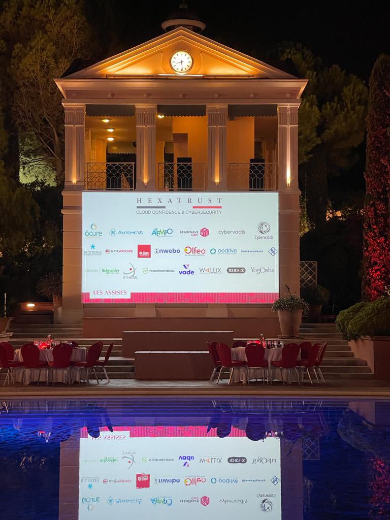 Une belle soirée <a href="/Hexatrust/">HEXATRUST</a> pour clôturer la première journée <a href="/Les_Assises/">Les Assises</a> 👏🏼 🤩