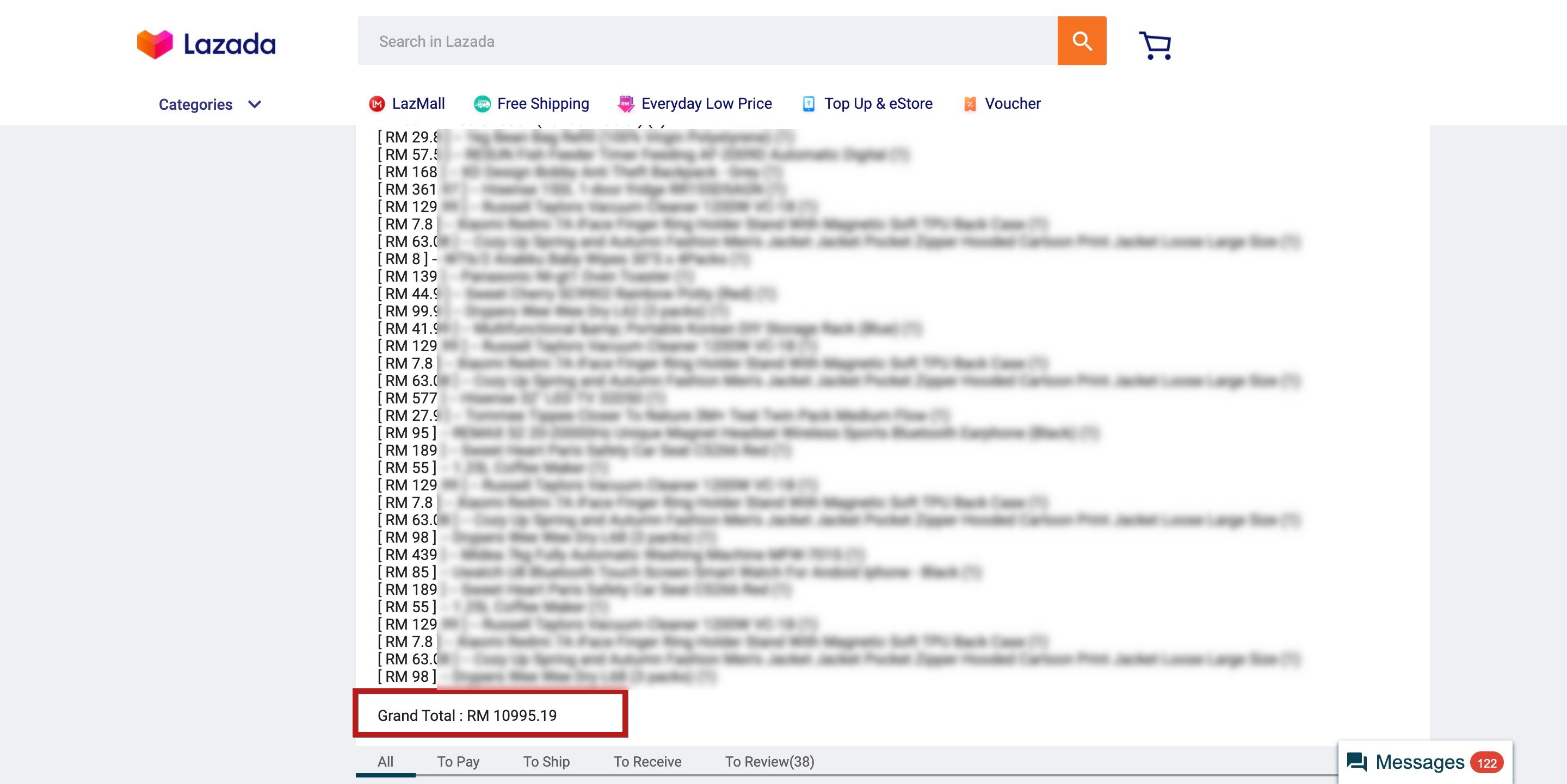 How to automatically calculate how much you've spent in total on