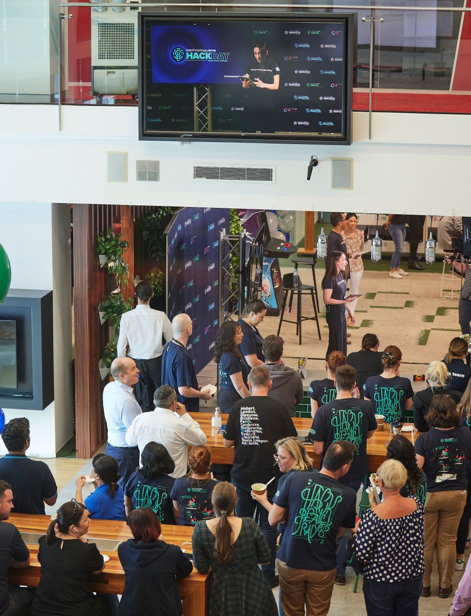 TechnologyOne's tweet image. We’re ready for 24 hours of hack-tion packed innovation, creativity and teamwork! Hack Day 14 has kicked off at #TechnologyOne.

#TechOneHackDay