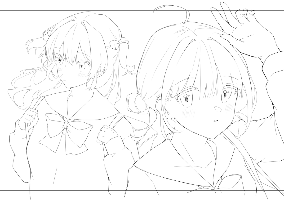 とても良い線が描けました…🥰 