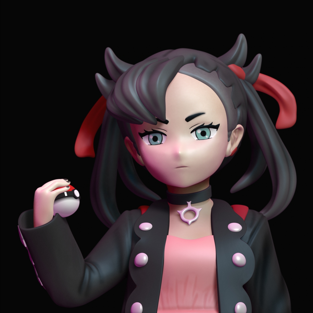 Lumico_Arts's tweet photo. Sculptober day13: Marnie
Theme: Punk
#3dsculptober #sculptober2021 #pokemon #marnie #roxy #galar #espada #escudo #Zbrush #photoshop #render #postproces #streaming #twitch #trainer #rival #team #yell #sword #shield #youtube https://t.co/NPxhvo7dB7