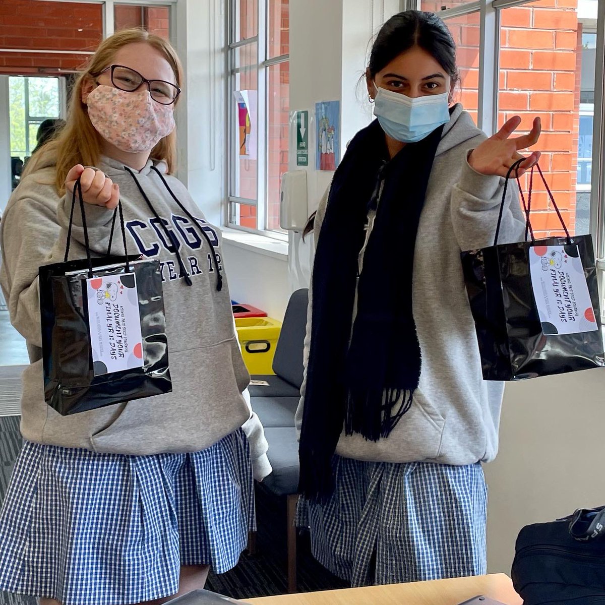 CamberwellGirls's tweet photo. Our Y12s were gifted a personalised ‘Seed’ journal so they could capture the final moments of their #CGGS journey. The journal encourages reflection &amp; gratitude, recognising how important these processes are for wellbeing. 

A thoughtful gift from Mrs Woolcock &amp; Mrs Robinson 💙 https://t.co/Rb6d8pdgFT