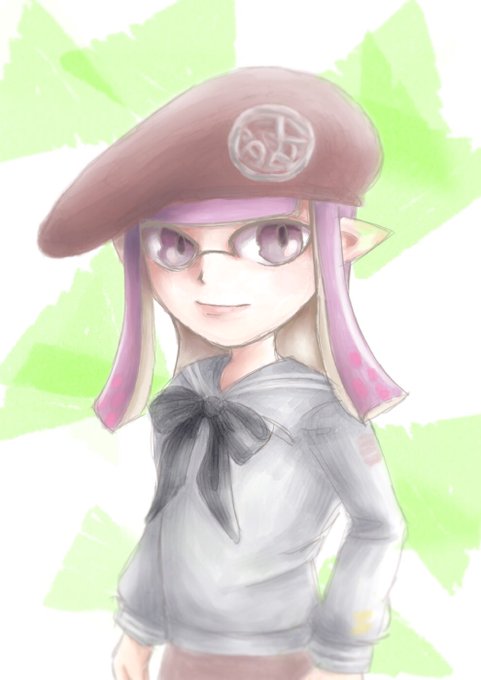 イカガールのtwitterイラスト検索結果 古い順