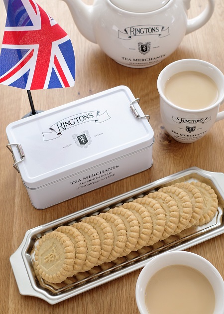 RINGTONS リントンズ 紅茶 缶 限定 ゴールド イギリス 海外 英国 エコ
