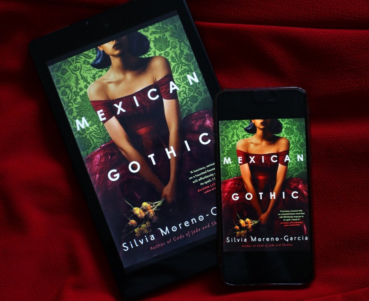 #BookReview #BookRec

I have had 𝗠𝗘𝗫𝗜𝗖𝗔𝗡 𝗚𝗢𝗧𝗛𝗜𝗖 by @silviamg on my Kindle shelf for far too long, and this creepy, gothic novel is a perfect read for spooky season ❤🖤

📸instagram.com/p/CU_2qoaIiwH/…

@QuercusBooks #MexicanGothic #SilviaMorenoGarcia @JoFletcherBooks