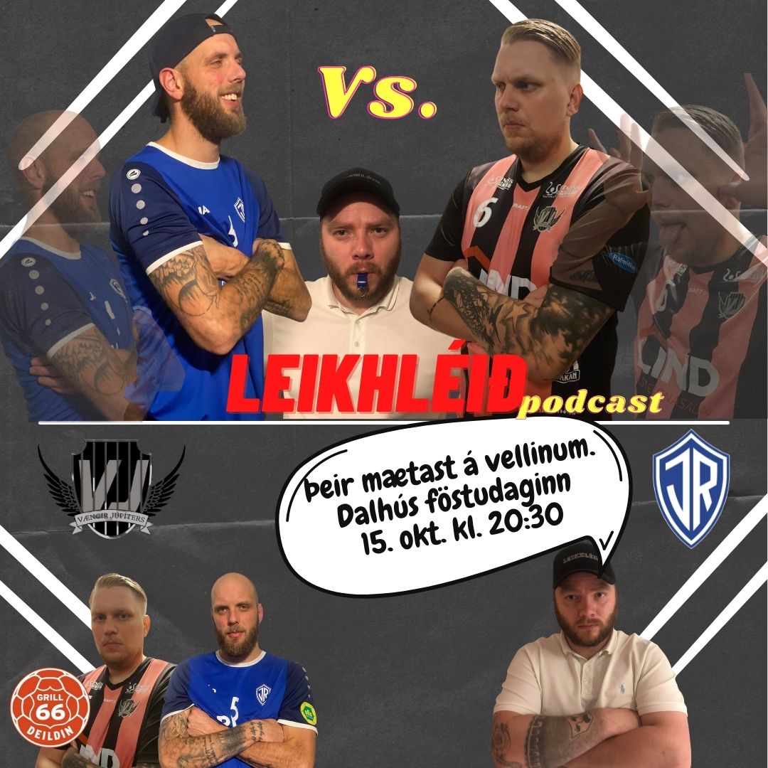 Endilega mætið á leikinn 20:30 á föstudag 15 okt. 
Og hlustið á leikhléið.
#handbolti #einaMeðÖllu #handball 
<a href="/IR_Handbolti/">ÍR Handbolti</a> <a href="/VJ_handbolti/">Vængir Júpíters | Handbolti</a> <a href="/HBSstatz/">hbstatz</a> <a href="/Seinnibylgjan/">Seinni bylgjan</a> #tvgame?  2/8