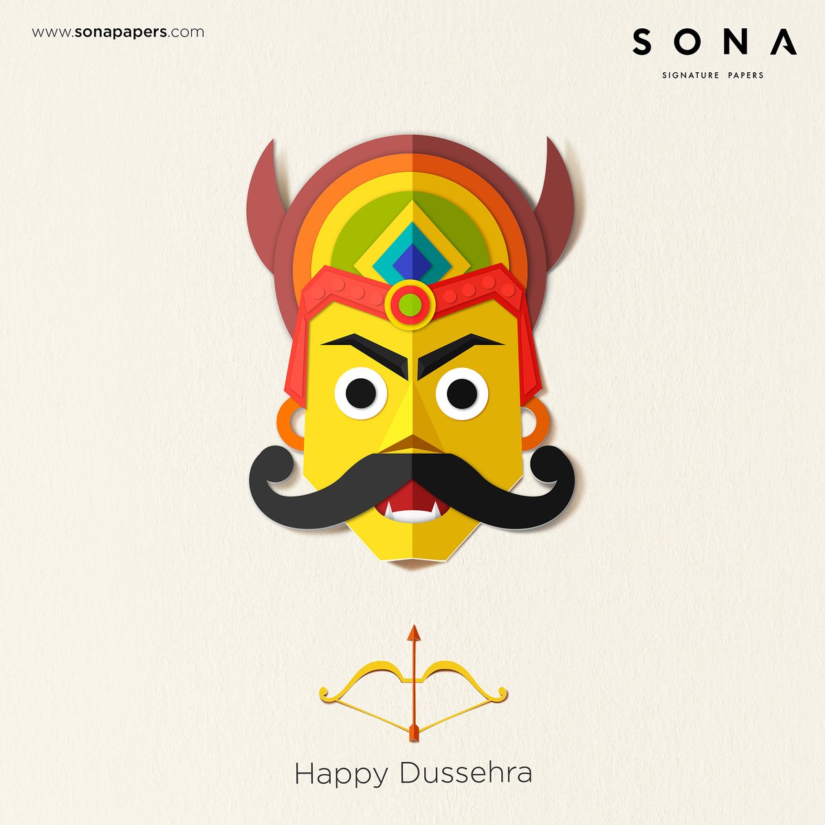 sonapapers's tweet photo. Happy Dussehra!
.
.
.
.
.
.
.
.
.
.
.
.
.
#happydussehra #dussehra2021 #festivals #celebration #sonapapers #finepapers #creativepapers #paperlove #papermagic #graphicdesigner #artdirector #creativedirector #artist https://t.co/vFaqAtBHX1