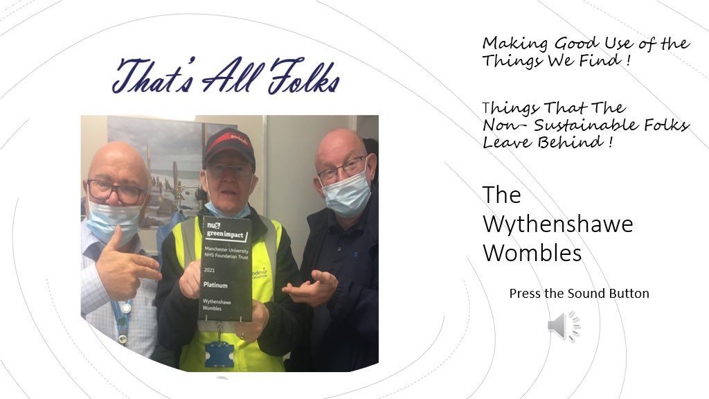 davesharples11's tweet photo. Wythenshawe Wombles  Platinum Award https://t.co/dLdcRZfk35