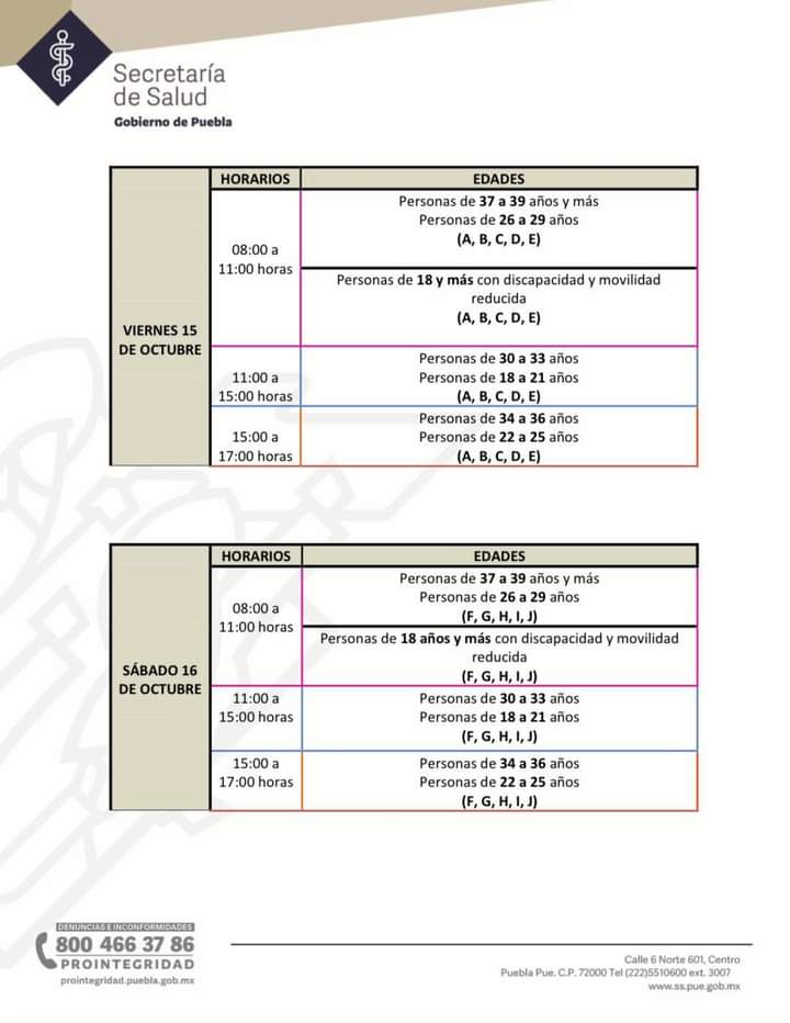 trasnformacion's tweet photo. #TómaloEnCuenta Este 15 de octubre inicia vacunación con #COVID19 en Xoxtla.

Logística de vacunación para personas de:
💉 De 18 a 29 años (1.a dosis AstraZeneca)
💉 De 30 y más (2.a dosis AstraZeneca)

Consulta los puntos de aplicación 📍 https://t.co/J5UinobVuj

@SaludGobPue https://t.co/JdyEW55rK7