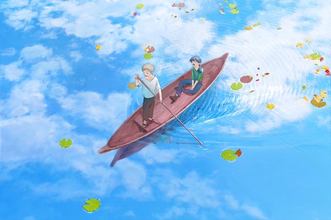 「2boys fishing」 illustration images(Latest)