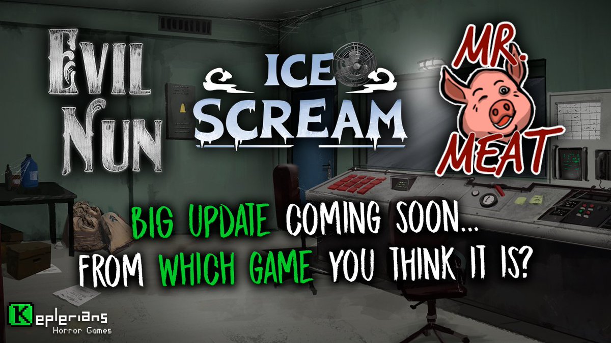 Keplerians on X: WHO'S READY? 🥶🥶🥶 Get ready because tomorrow  #IceScream6 RELEASES! 😱 You will discover new areas of the factory 🏭 run  away from new minirods and the cook Mati 👩‍🍳