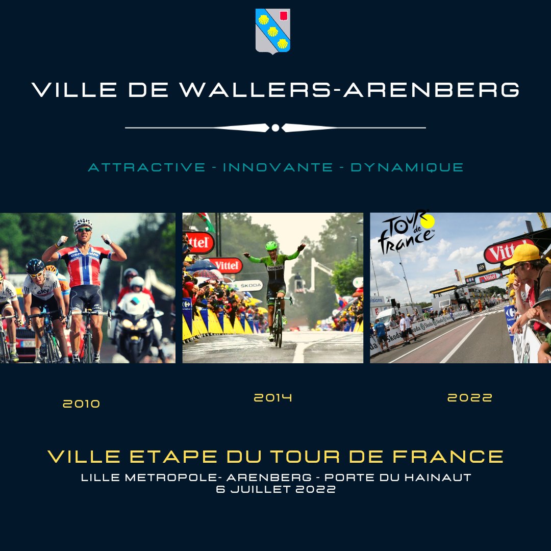 🟨 𝗩𝗼𝘆𝗼𝗻𝘀 𝗹𝗮 𝘃𝗶𝗲 𝗲𝗻 𝗝𝗮𝘂𝗻𝗲 !

Wallers-Arenberg accueillera pour la troisième fois....

🟡 𝗟𝗘 𝗧𝗢𝗨𝗥 𝗗𝗘 𝗙𝗥𝗔𝗡𝗖𝗘 ! 🟡

➡️Le 6 Juillet prochain⬅️

Métropole Européenne de Lille  - Arenberg - La Porte du Hainaut

#tourdefrance2022 #arenberg